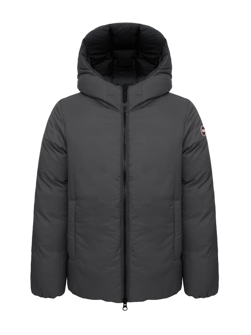 Daunenjacke Reversible Quilted Schwarz