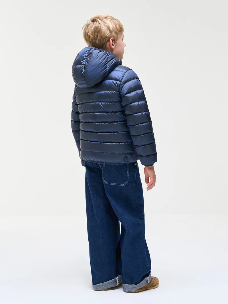 Daunenjacke Quilted Marineblau