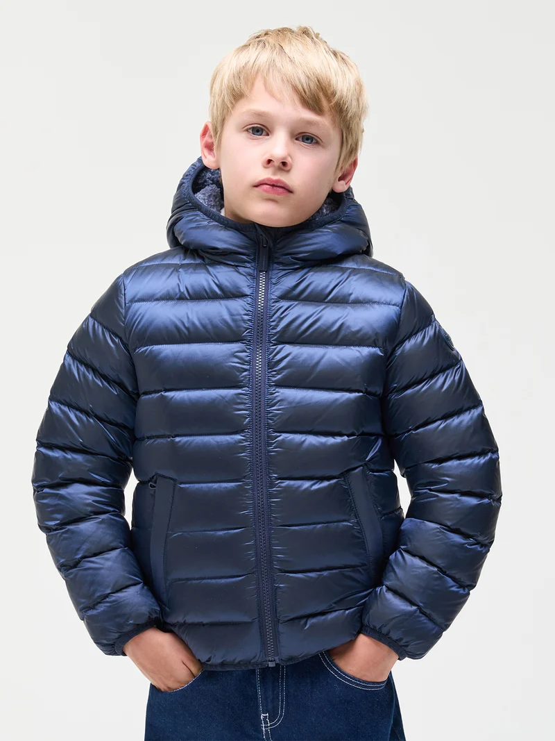 Daunenjacke Quilted Marineblau