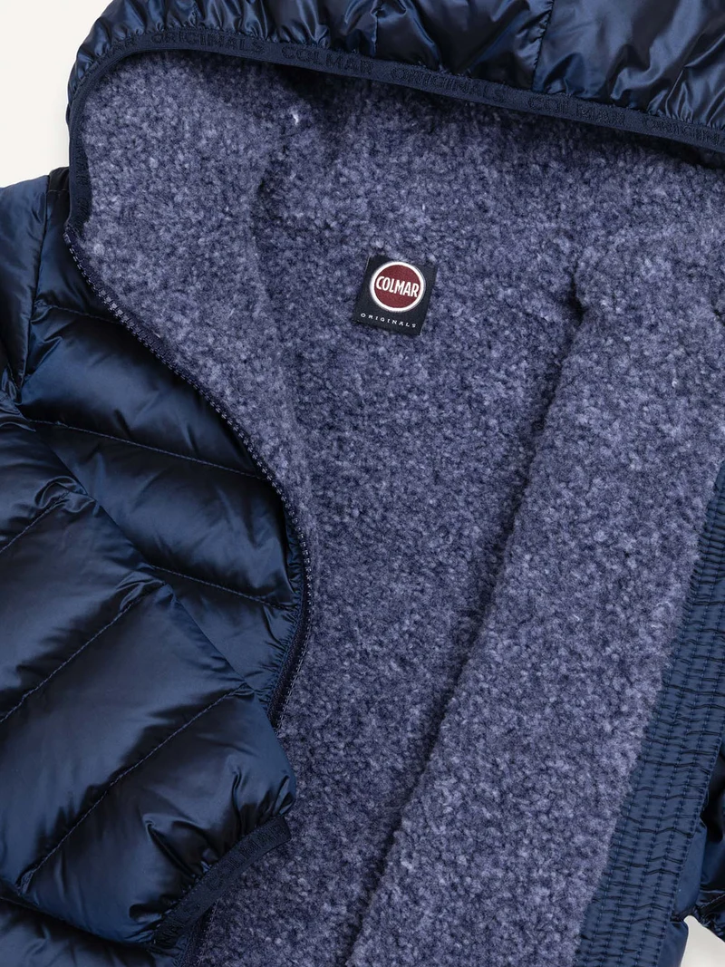 Daunenjacke Quilted Marineblau