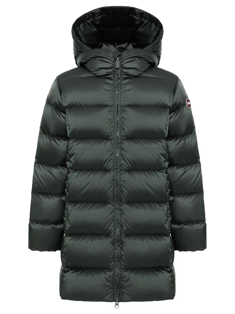 Daunenjacke Quilted Medium Lenght Grün