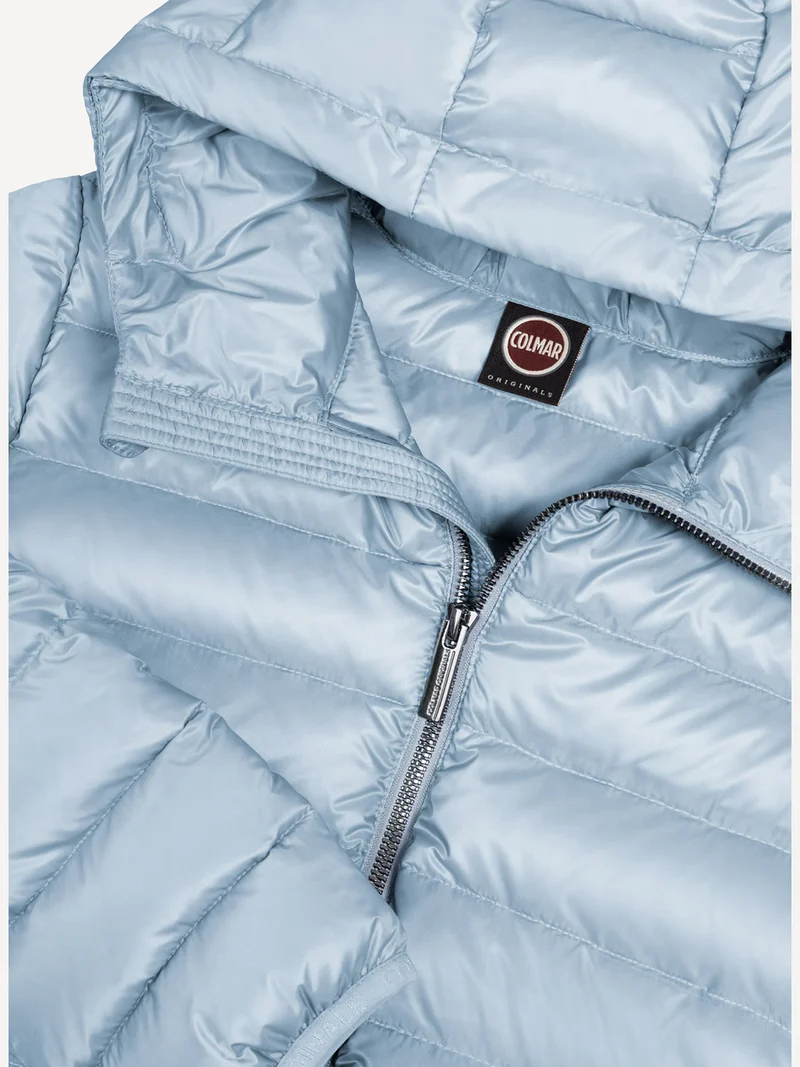 Daunenjacke Quilted Hellblau