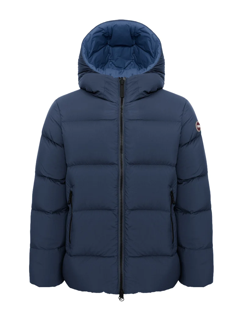 Daunenjacke Reversible Quilted Marineblau