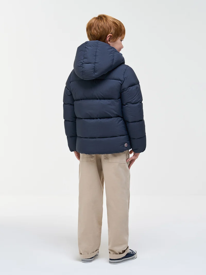 Daunenjacke Reversible Quilted Marineblau