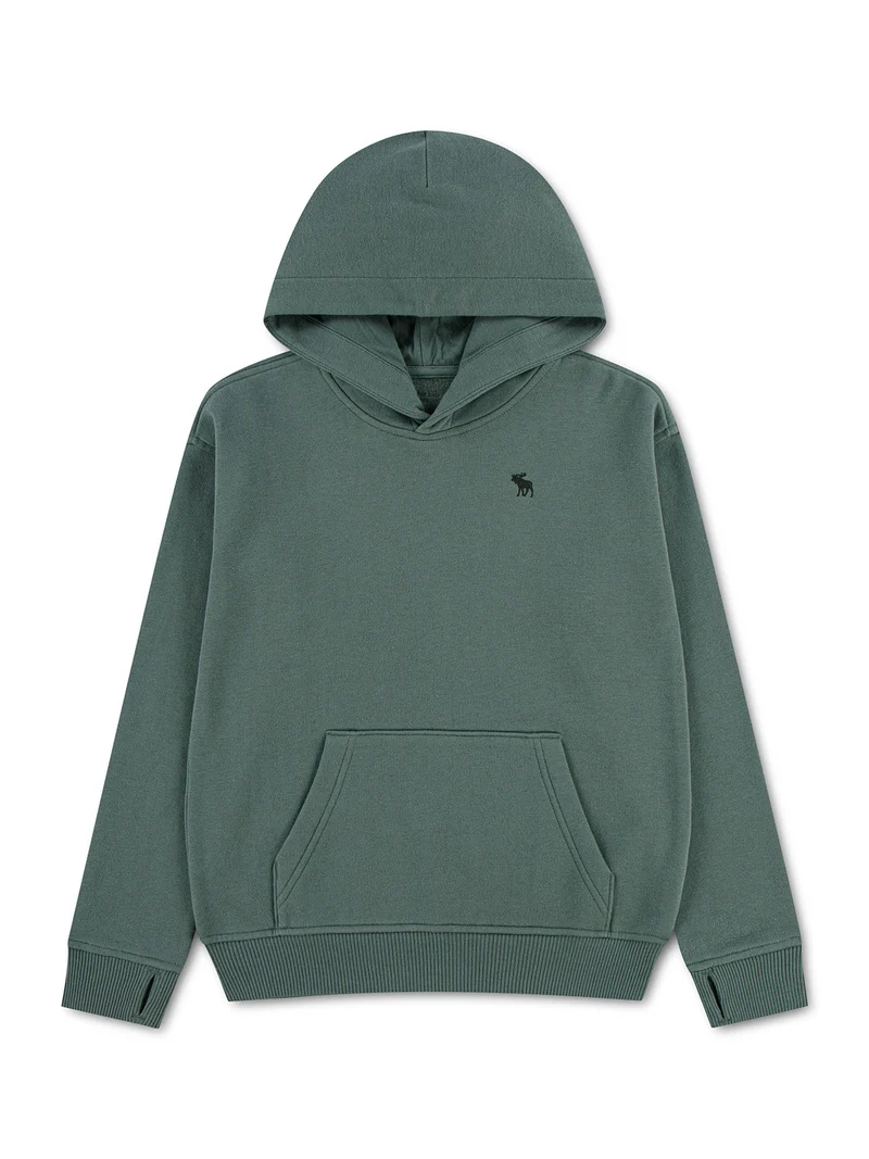 Hoodie Olivgrün