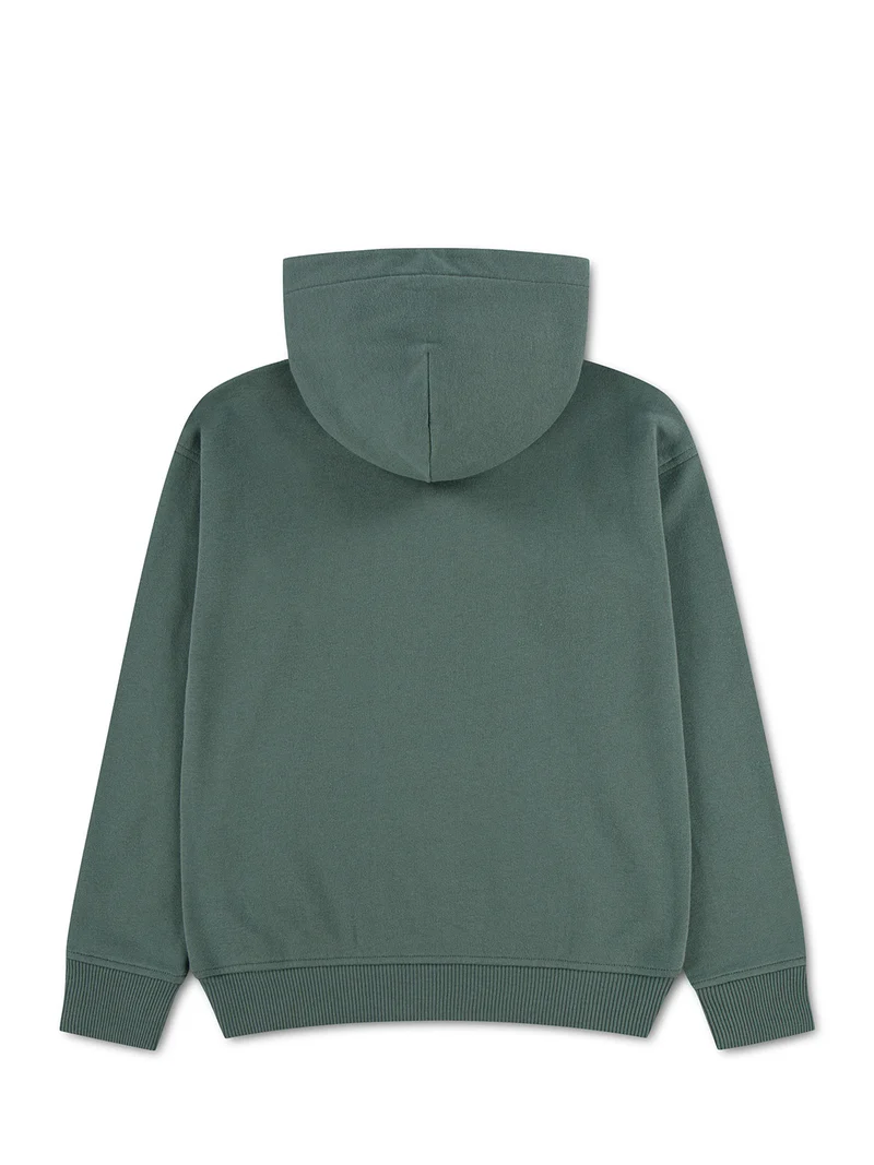 Hoodie Olivgrün