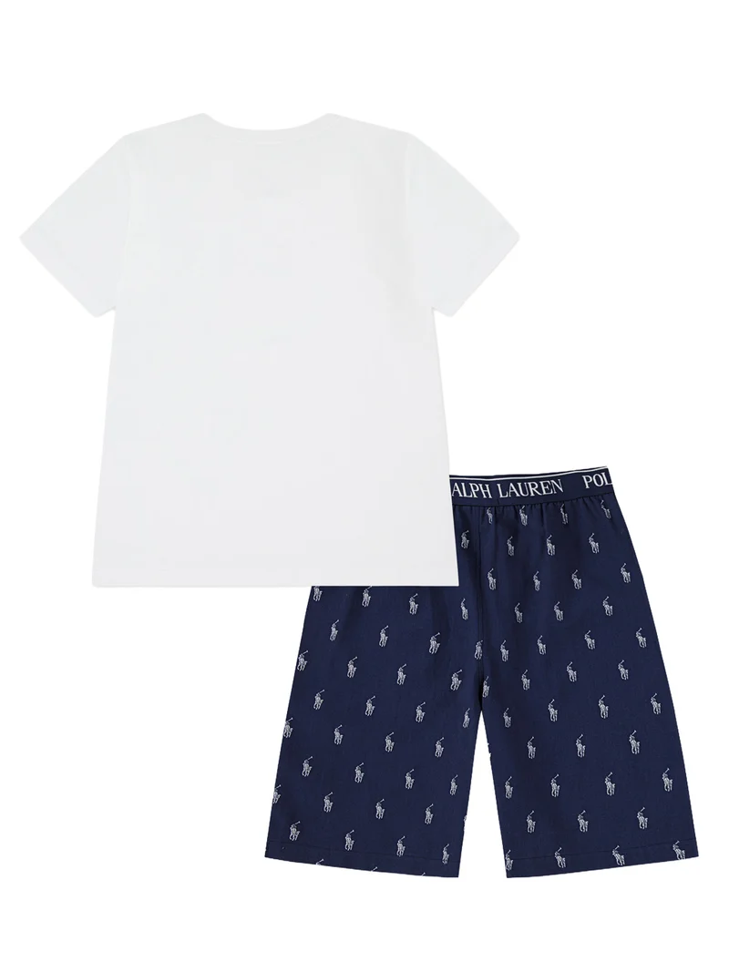 Polo Ralph Lauren Kinder-Pyjama-Set mit Polo Pony für Jungen