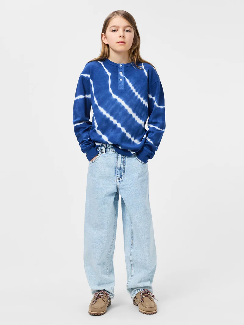Longsleeve Riff Blau