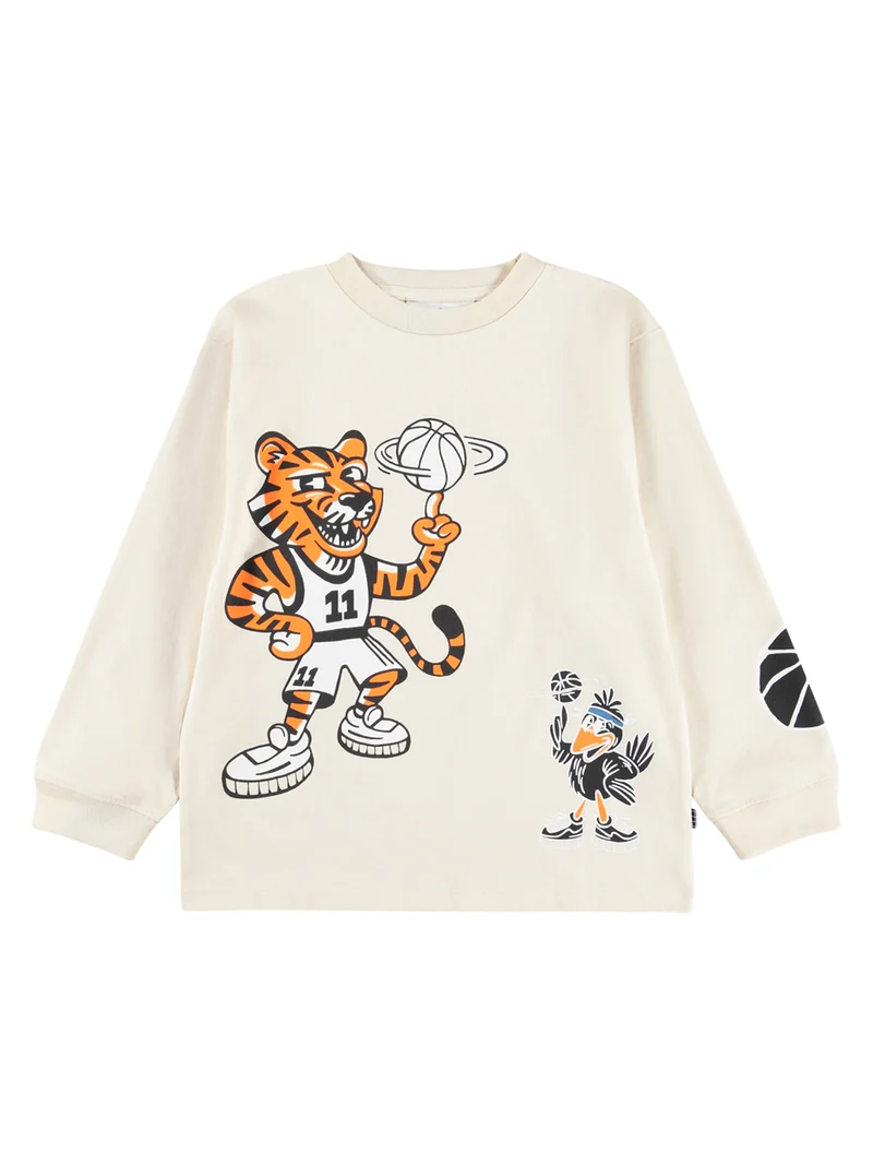 Longsleeve Rube Cremeweiß