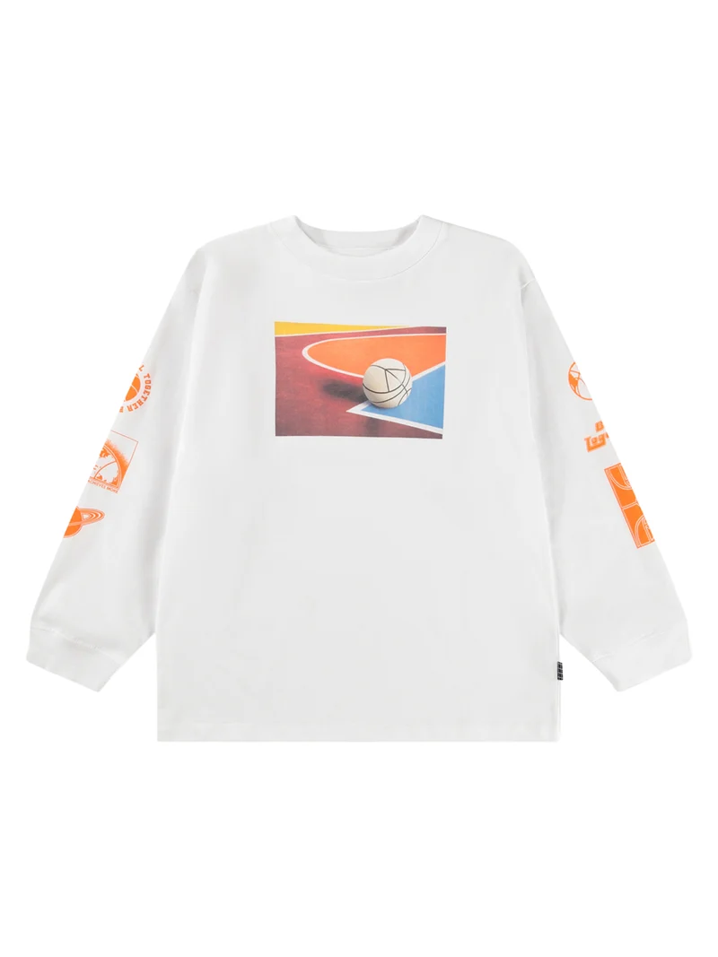 Longsleeve Rube Weiß