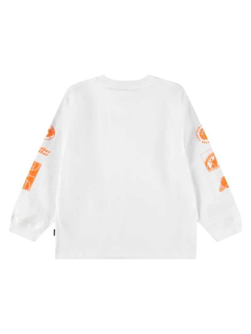 Longsleeve Rube Weiß