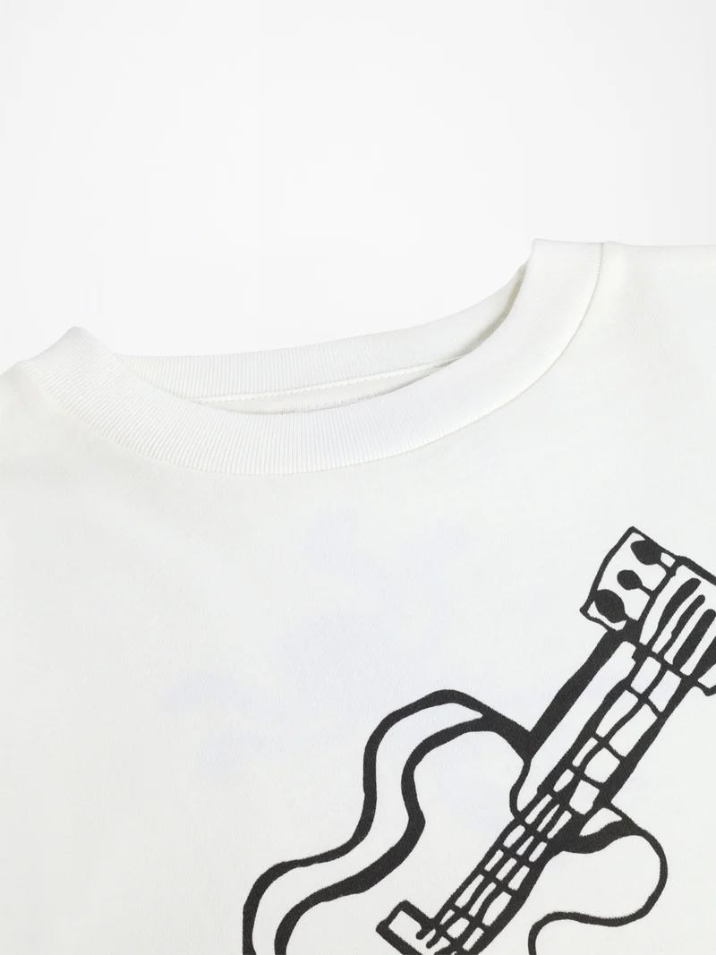 Longsleeve Rube Weiß