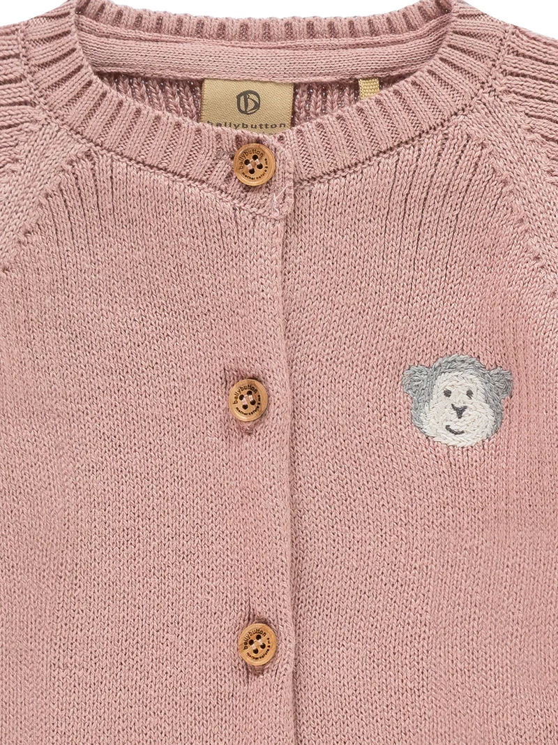 Strickjacke Rosa