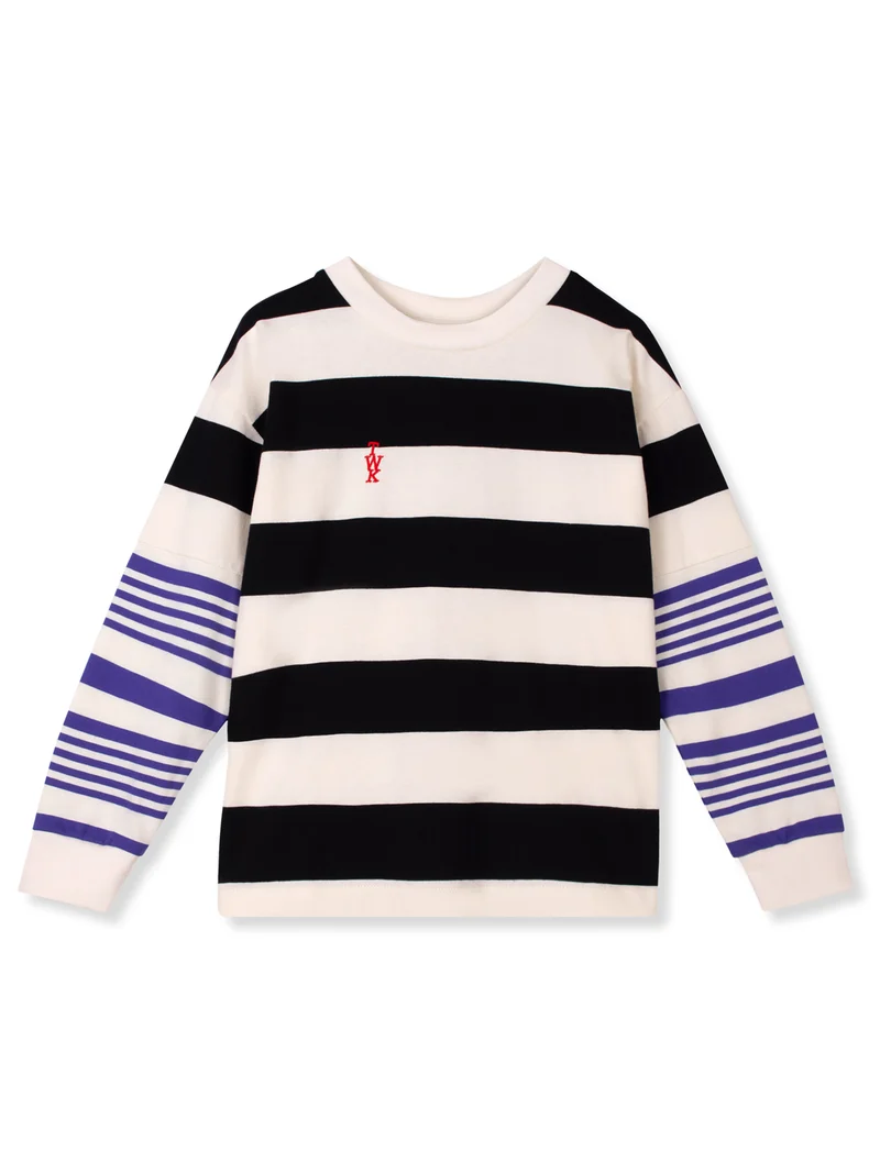 Longsleeve Twk Seam Mehrfarbig