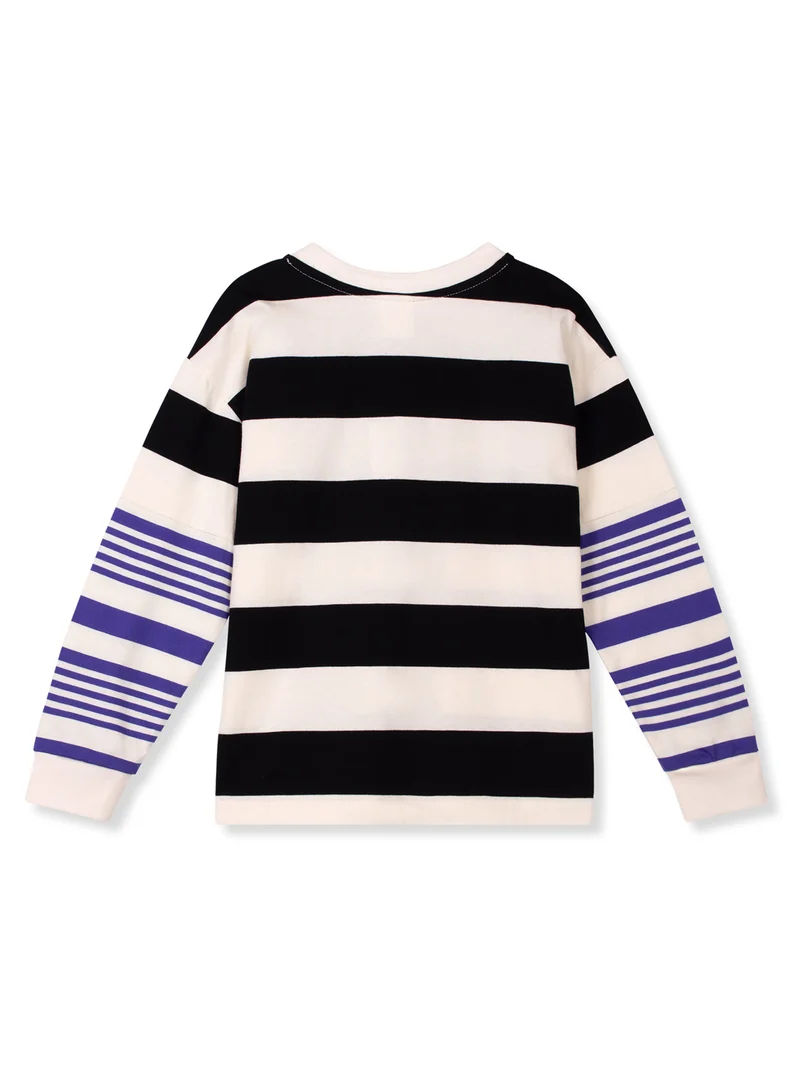 Longsleeve Twk Seam Mehrfarbig