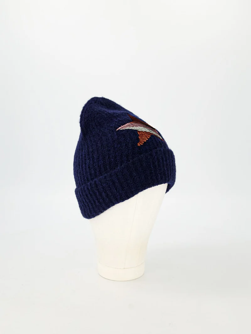 Beanie Spaerkle Blau