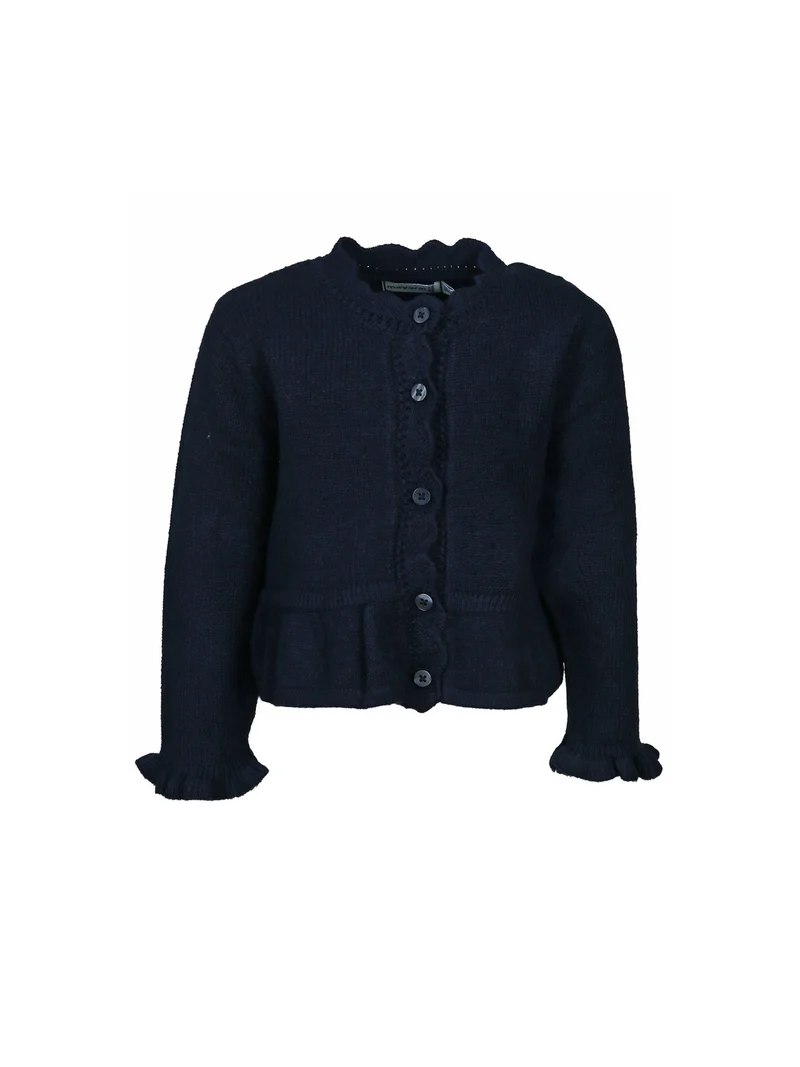 Strickjacke Marineblau