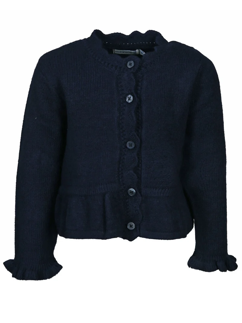 Strickjacke Marineblau