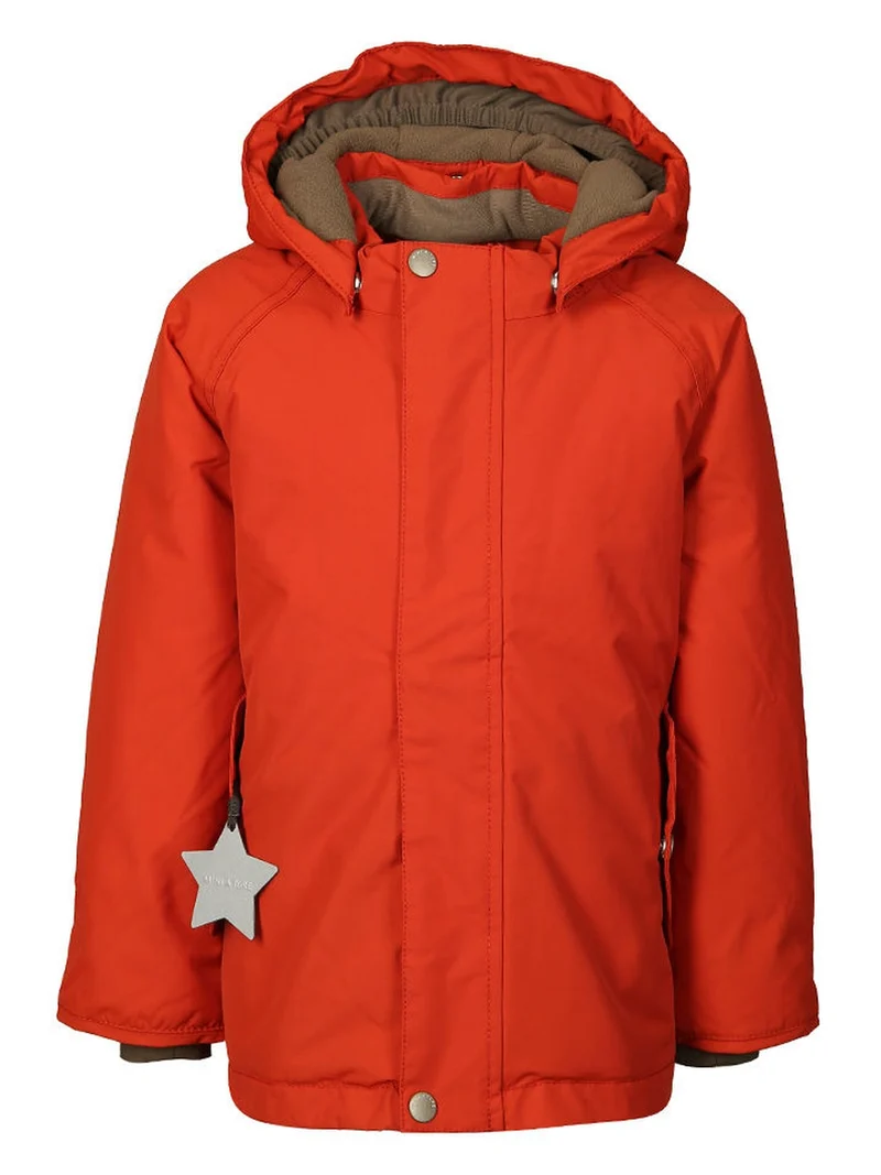 Winterjacke Rot