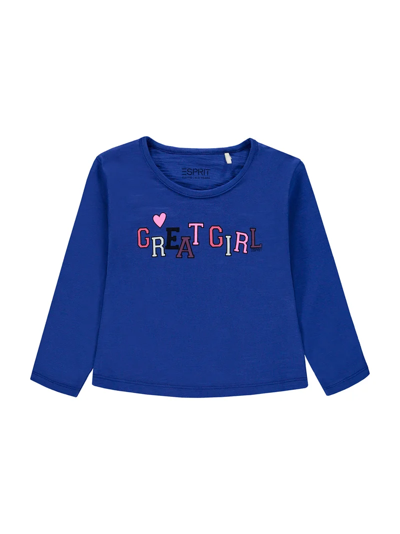 Longsleeve Blau