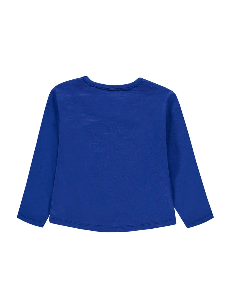 Longsleeve Blau