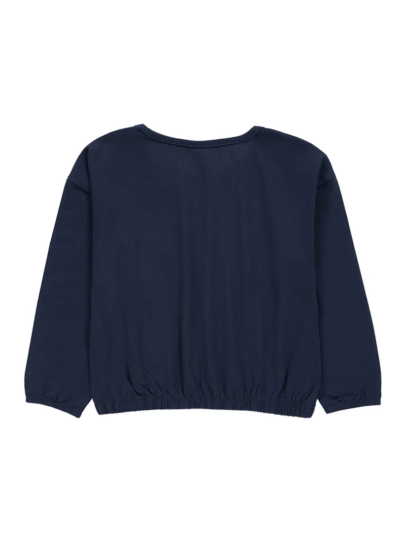 Longsleeve Marineblau