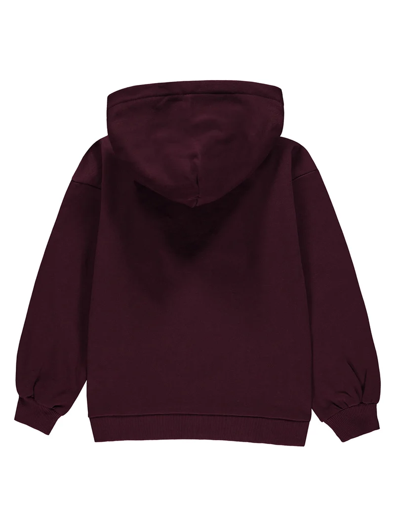Hoodie Bordeauxrot