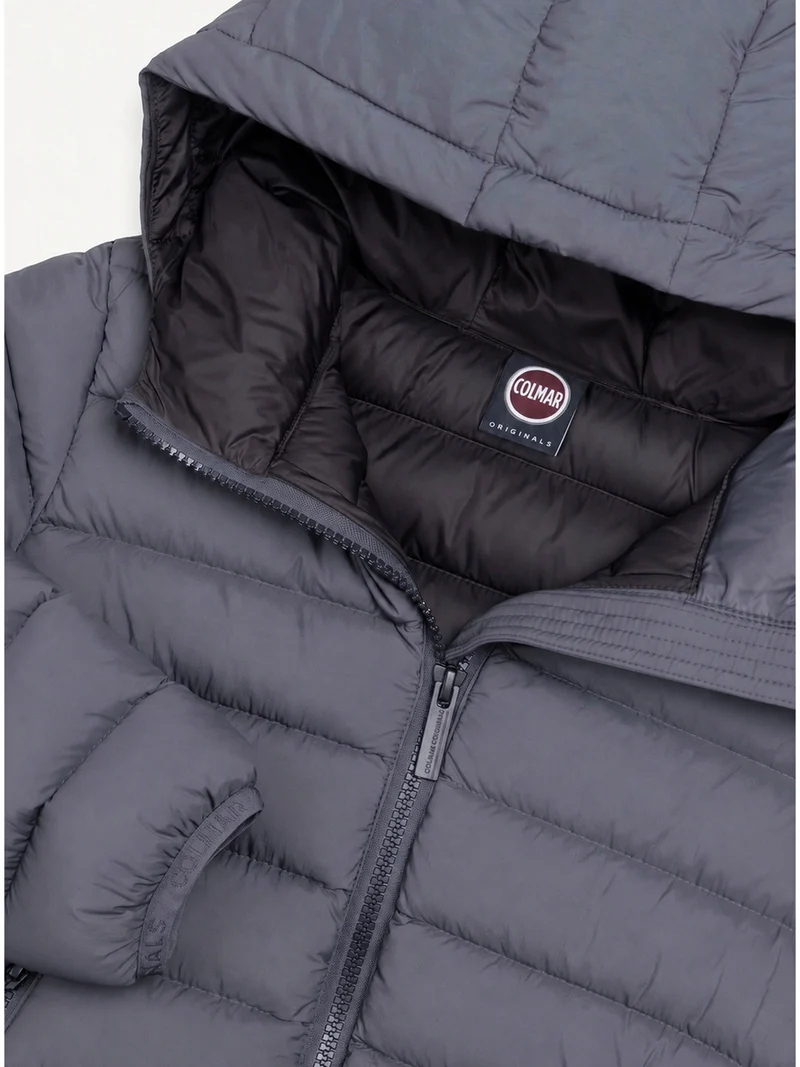 Daunenjacke Quilted Grau