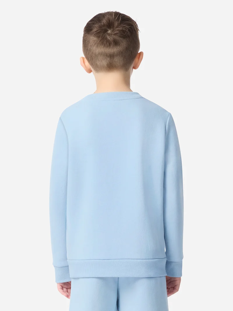 Sweatshirt Hellblau
