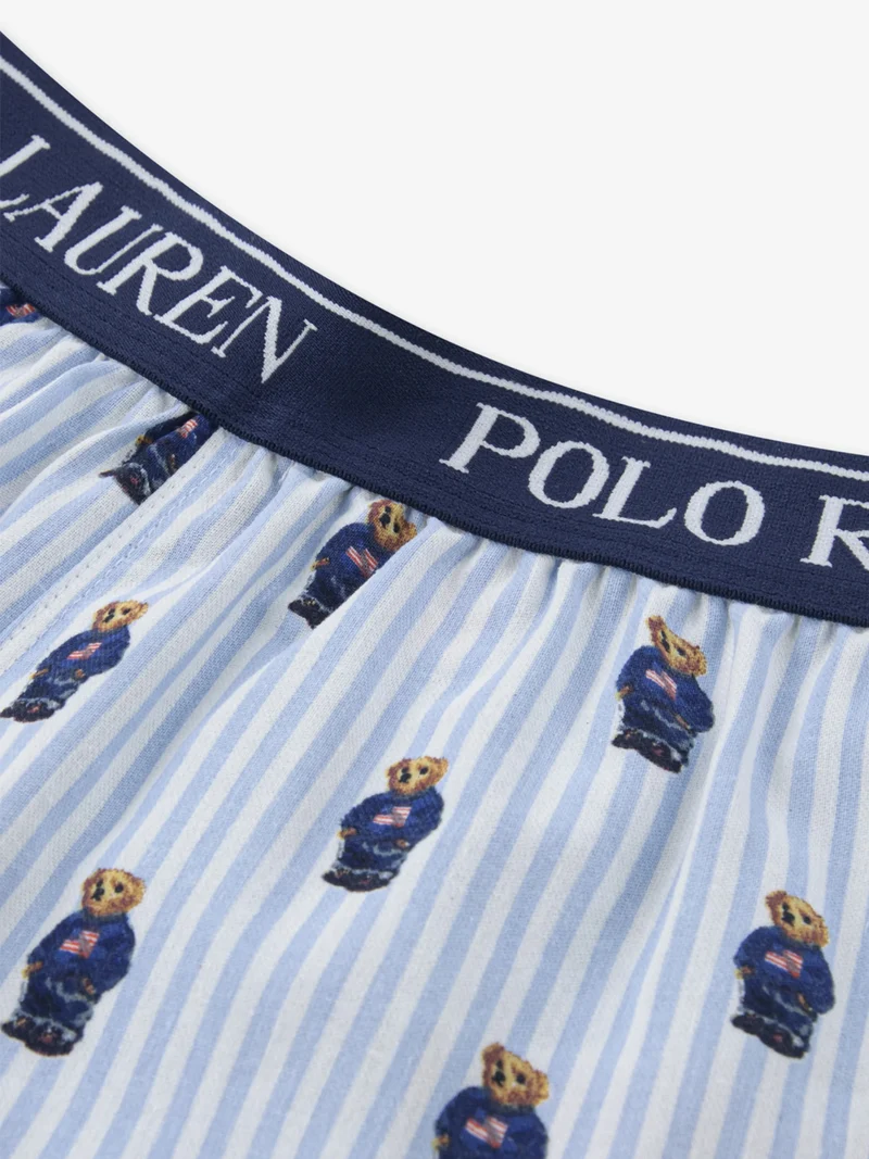 Polo Ralph Lauren Kinder-Pyjama-Set mit Polo Bear für Jungen
