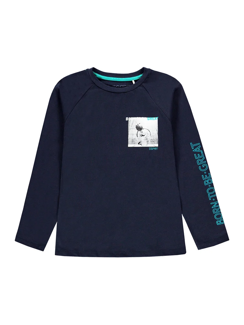 Longsleeve Marineblau