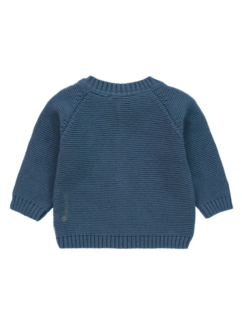 Strickjacke Blau