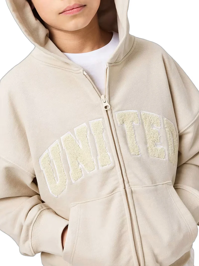 Sweatjacke Marley Beige