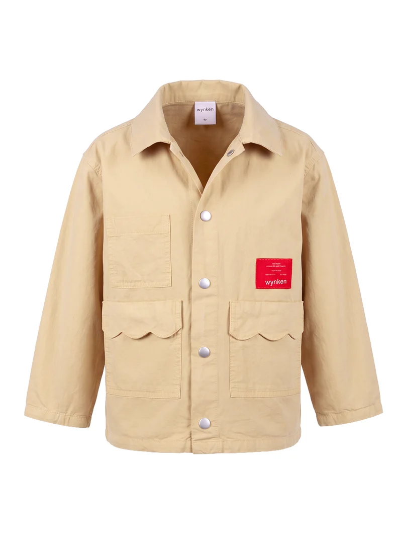 Jacke Scallop Camel