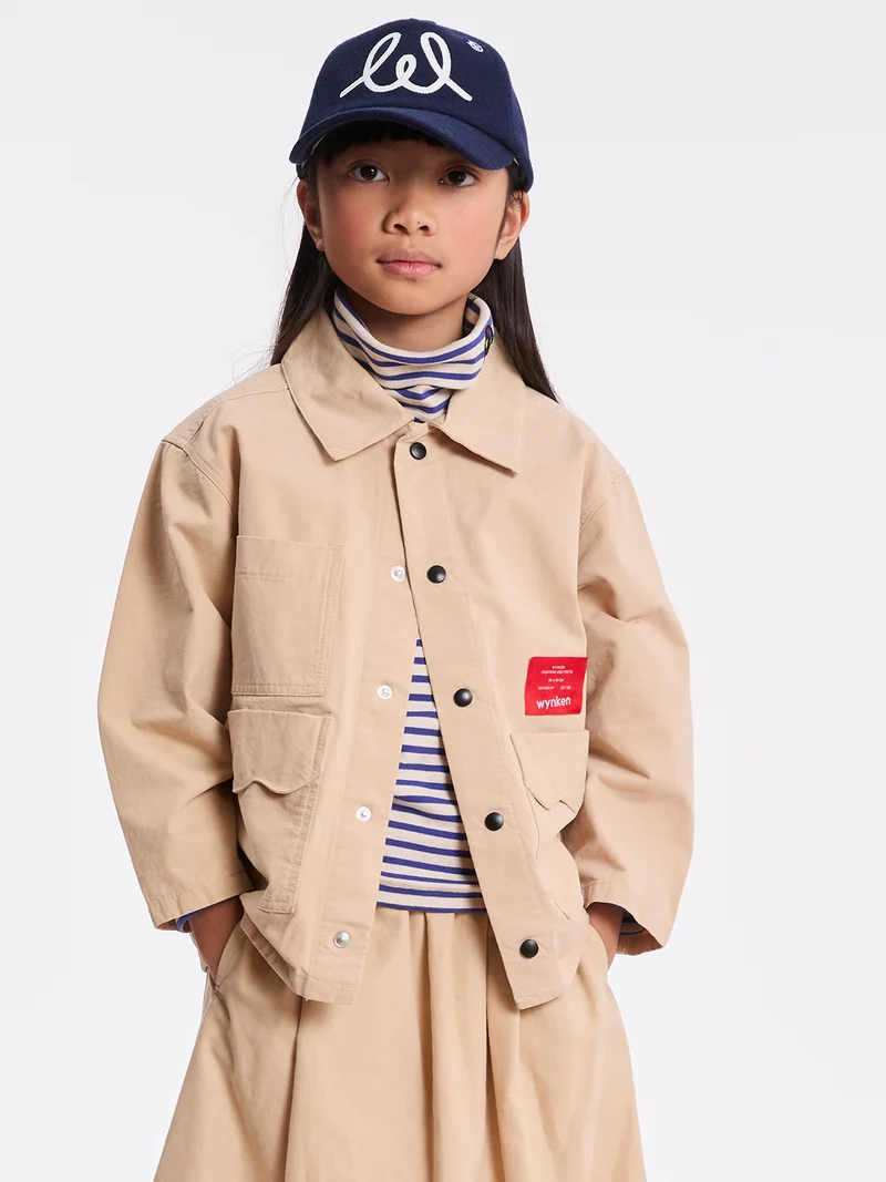Jacke Scallop Camel