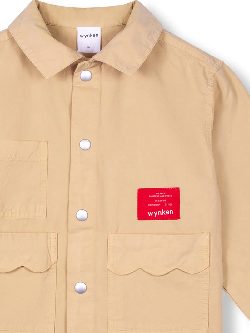 Jacke Scallop Camel