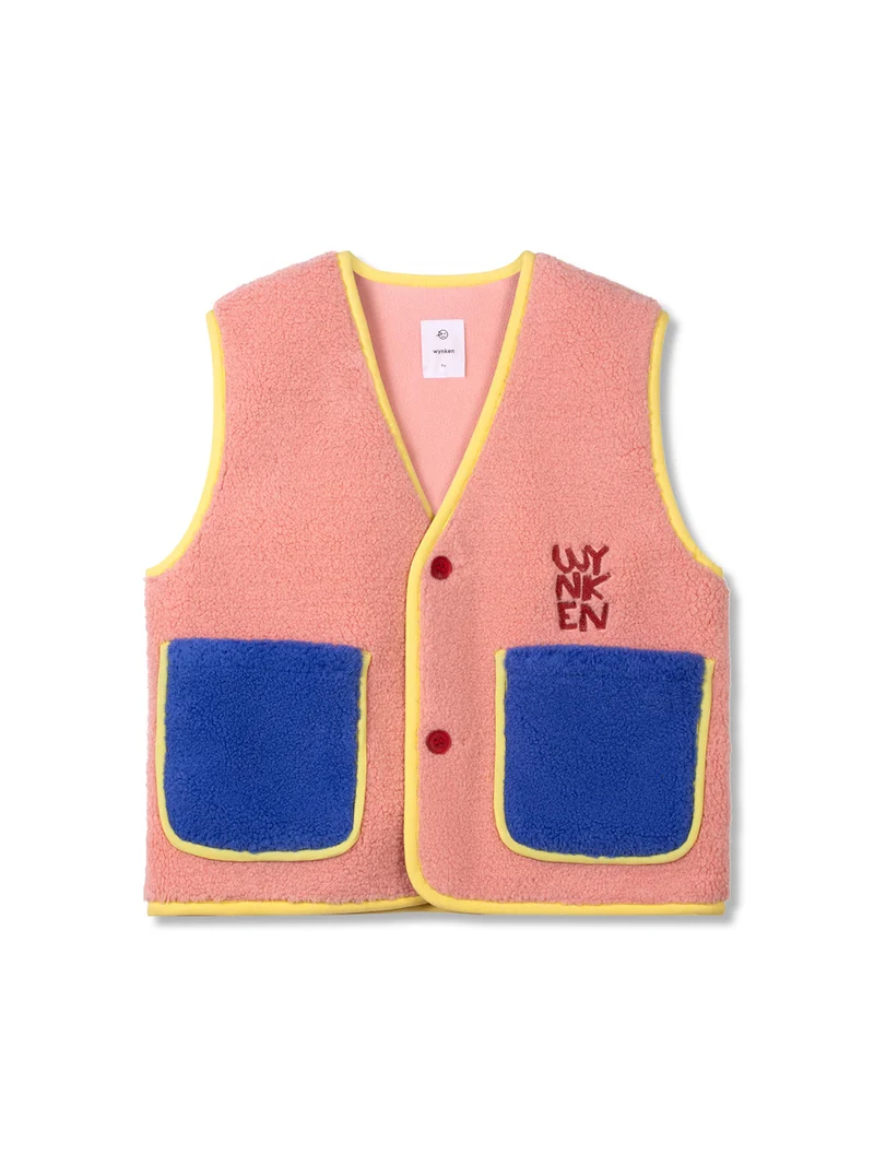 Fellweste Rodeo Faux Fur Rosa