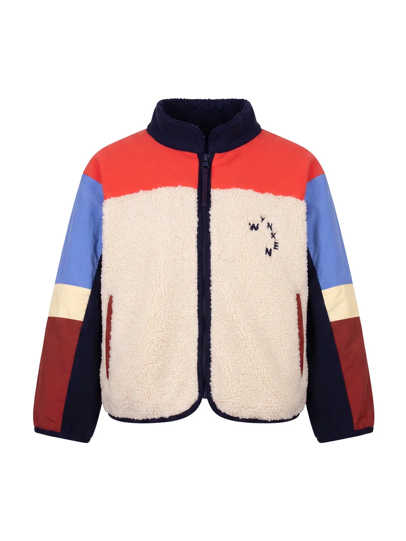 Jacke Mixed Media Mehrfarbig