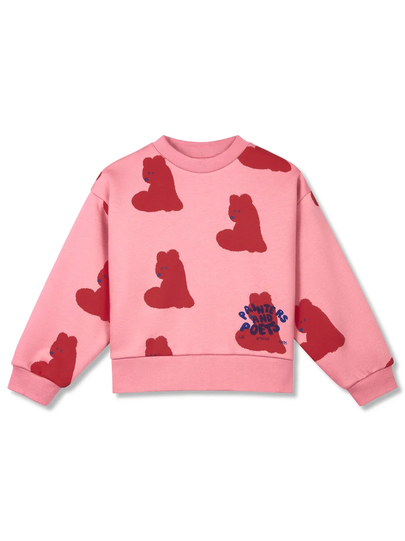 Sweatshirt Rusty Bear Rosa