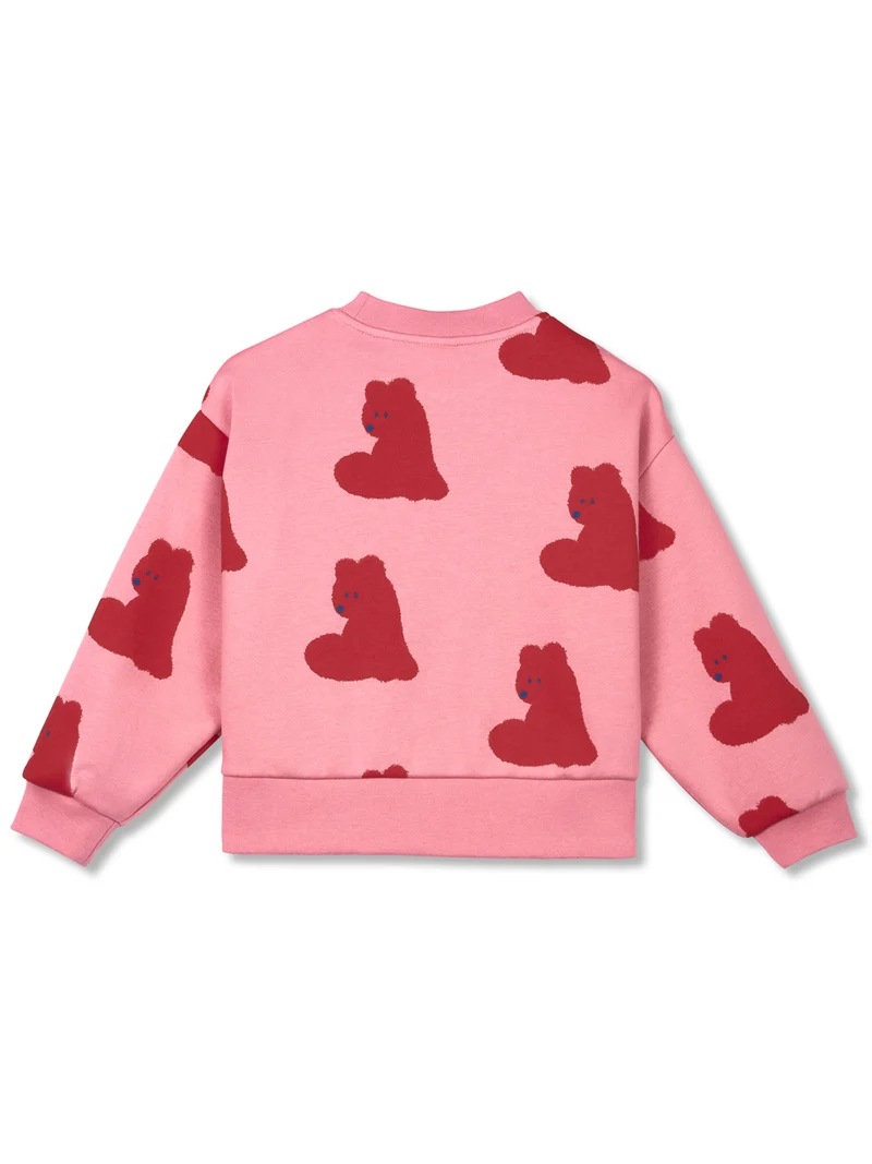Sweatshirt Rusty Bear Rosa