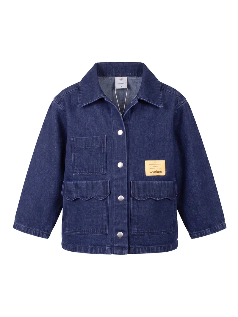 Jacke Scallop Blau