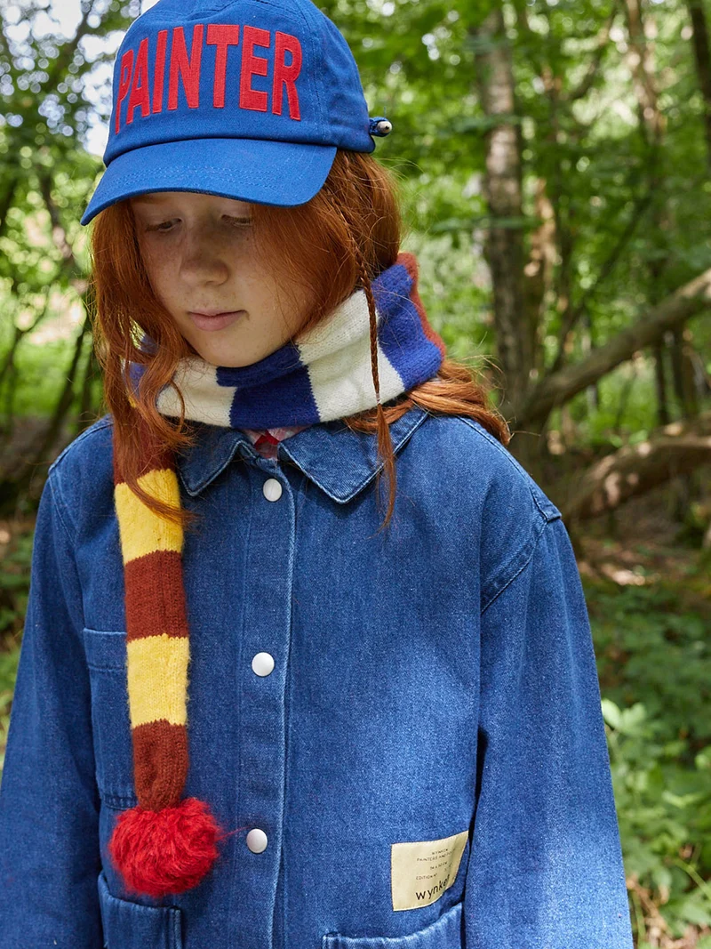 Jacke Scallop Blau