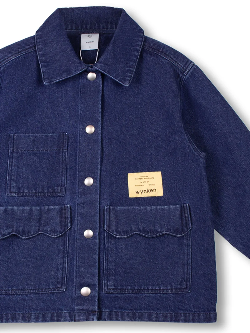 Jacke Scallop Blau