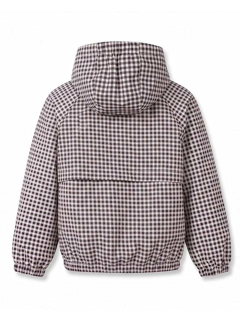 Leichte Jacke Lightweight Grid Schwarz