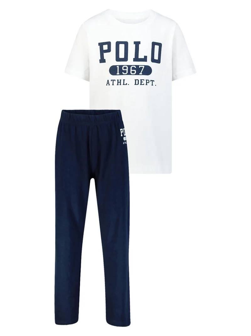 Polo Ralph Lauren Teen Pyjama-Set mit College-Print für Jungen
