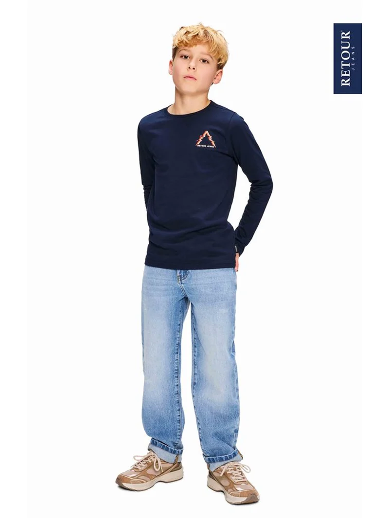 Longsleeve Duke Marineblau