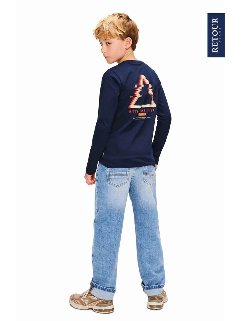 Longsleeve Duke Marineblau