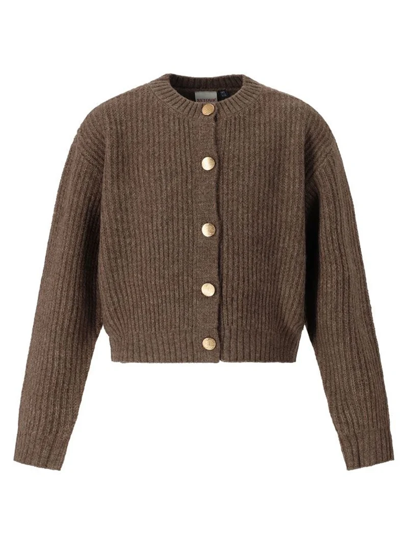 Strickjacke Berline Braun
