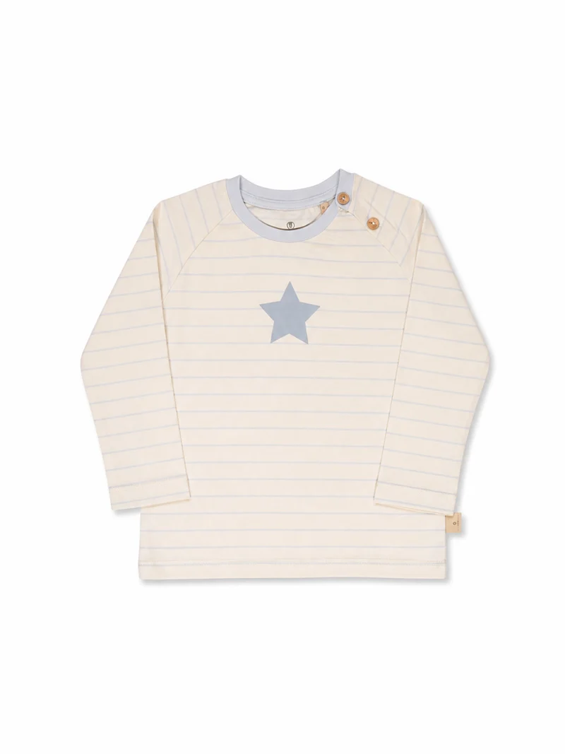 Longsleeve Hellblau