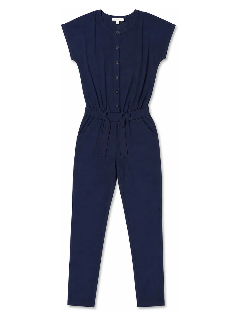 Overall Marineblau